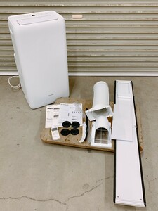 きれい アイリスオーヤマ ポータブルクーラー IPA-2821GH-W 2021年製 エアコン 冷風機 7～10畳 引取歓迎/茨城 231030か1 M 260