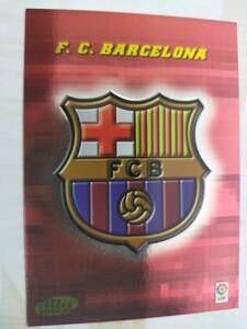 】Panini 2004-05 Mega Cracks】№55 F.C.Barcelona●チームロゴカード