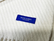 BLUE LABEL CRESTBRIDGE　ブルーレーベル・クレストブリッジ　カシミア混　マフラー[1]_画像3