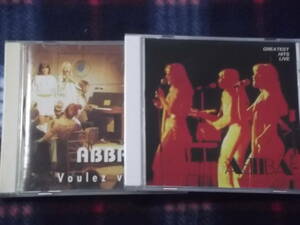 【中古】ABBA 「GREATEST HITS LIVE & VOULEZ VOUS LIVE」