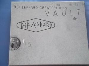 【中古】Def Leppard「 GREATEST HITS VAULT 2CD」