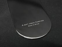 ■新品■未使用■ Cartier カルティエ ブックマーカー 栞 しおり ステーショナリー シルバー系 AQ4937_画像4