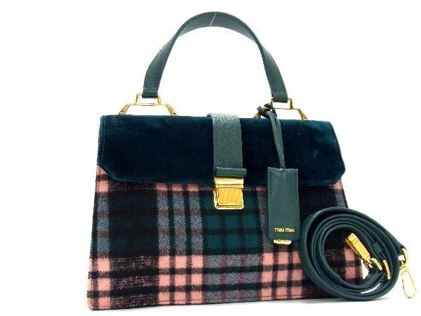 Yahoo!オークション -「ミュウミュウ バッグ ピンク」の落札相場・落札価格