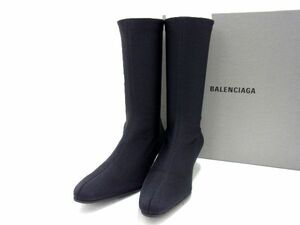 ■新品同様■ BALENCIAGA バレンシアガ ブーツ 表記サイズ 36 (約24.0cm) 靴 シューズ レディース ブラック系 AR7679
