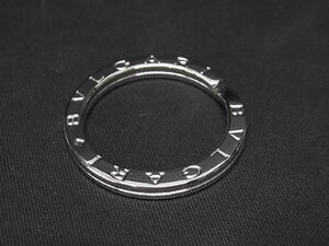 1円 ■新品同様■ BVLGARI ブルガリブルガリ SV925 キーリング ペンダントトップ ネックレストップ メンズ レディース シルバー系 AQ6658