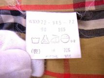 1円 Burberrys バーバリーズ コットン70％×ポリエステル30％ コート アウター 上着 洋服 メンズ ベージュ系 BE0829_画像5