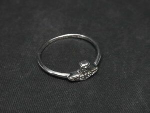 1円 ■美品■Vivienne Westwood ヴィヴィアンウエストウッド オーブ SV925 リング 指輪 アクセサリー サイズXL (約18号) シルバー系 AQ8219