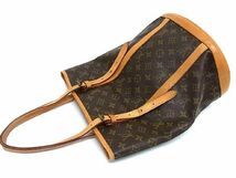 1円 ■美品■ LOUIS VUITTON ルイヴィトン M42236 モノグラム バケットGM バケツ型 ショルダーバッグ トートバッグ ブラウン系 AR9568_画像3