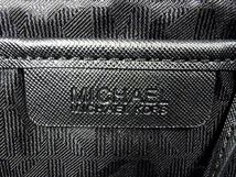 1円 ■新品■未使用■ MICHAEL KORS マイケルコース PVC トートバッグ ショルダーバッグ レディース ブラック系 AQ8698_画像6