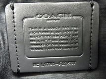 1円 ■美品■ COACH コーチ F23537 レザー トートバッグ ショルダーバッグ ハンドバッグ レディース ブラック系 BG3155_画像6