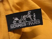 1円 ■美品■ HERMES エルメス ボリードポーチGM キャンバス ポーチ マルチケース メイクポーチ 小物入れ レディース イエロー系 AP9046_画像5