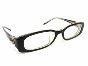 1円 ■美品■ CHANEL シャネル 3106 ｃ.853 50□16 130 ココマーク 度入り メガネ 眼鏡 レディース ブラック系 AQ9780