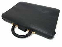 1円 LOUIS VUITTON ルイヴィトン M54352 エピ セルヴィエット フェルモワール ビジネスバッグ ブリーフケース メンズ ブラック系 AR9215_画像3