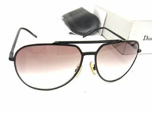 1円 ■美品■ ChristianDior クリスチャンディオール 0107/S 003YD 61□13 サングラス メガネ 眼鏡 メンズ レディース ブラック系 AS3383