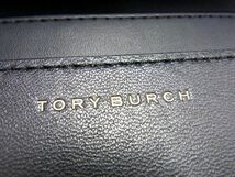 1円 ■極美品■ TORY BURCH トリーバーチ レザー 2WAY ショルダーウォレット ミニバッグ 長財布 レディース ブラック系 AT0421_画像6