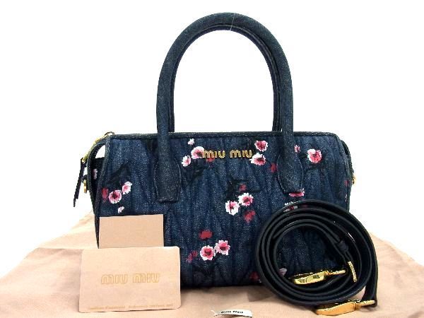 Yahoo!オークション -「miumiu デニムバッグ」(ブランド別) の落札相場 