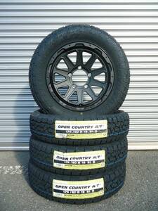 TOYO☆オープンカントリーA/TⅢ☆175/80R16☆ジムニー☆JA11・JA12・JB23・JB64等に☆マットブラック