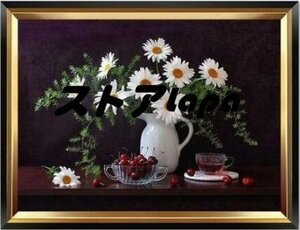 Art hand Auction Very good condition★ Flowers painting, decorative painting 60*40cm q345, Painting, Oil painting, Nature, Landscape painting