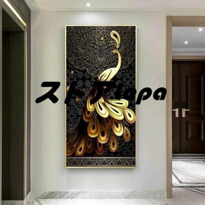 極美品★リビングルーム装飾画 玄関装飾画 現代 ソファの背景装飾画 40*80cm q573