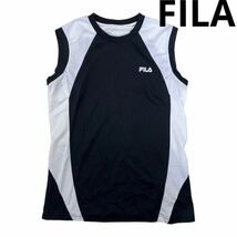 FILA フィラ　トレーニングシャツ　スポーツウェア　ジムウェアMサイズ　袖無し_画像1