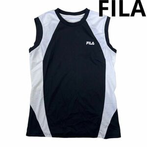 FILA フィラ　トレーニングシャツ　スポーツウェア　ジムウェアMサイズ　袖無し