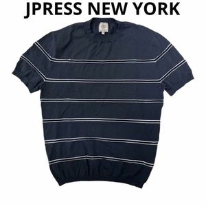 JPRESS NEW YORK オンワード　メンズ半袖シャツ　Mサイズ