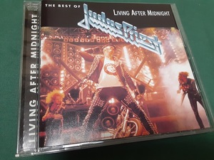 JUDAS PRIEST　ジューダス・プリースト◆『リヴィング・アフター・ミッドナイト　ザ・ベスト・オブ・ザ・メタル・ゴッド』ユーズド品