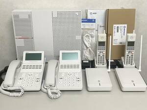 NTT αN1 N1S 主装置・電話機4台セット DECL付