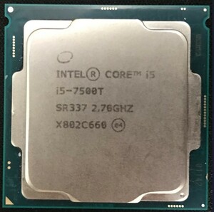 Intel Core i5-7500T 動作確認済 ⑦