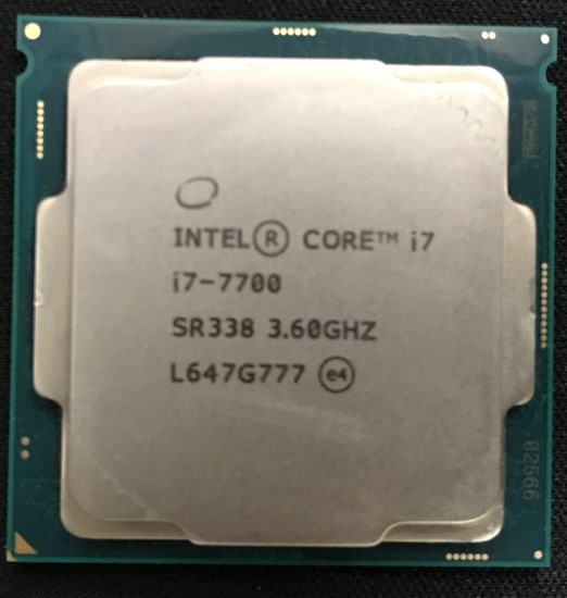 CPU】Intel core i7 2枚セット7700/6700 未確認品-