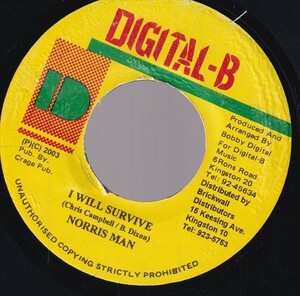 [One To One Riddim] Norris Man - I Will Survive CB445