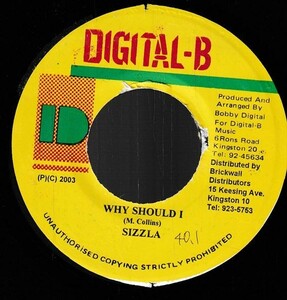 [Java Riddim] Sizzla - Why Should I BX032