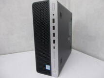 NO156 HP ProDesk 600 G4 SFF Core i5 8500 HDD/無 メモリ/4GB　BIOS確認_画像1