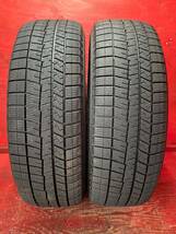 225/60/R17 99Q DUNLOP WINTERMAXX 03 製造年2020, 2本 80% バリ山 *57A_画像2