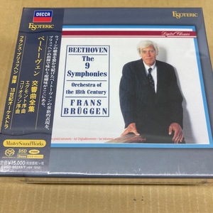 ESOTERIC ESSD90233 ハイブリッドSACD ベートーヴェン: 交響曲全集 フランス・ブリュッヘン 未開封