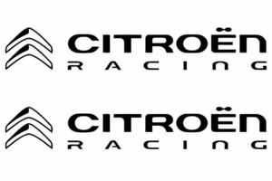 ステッカー　CITROEN RACING type A　2枚set