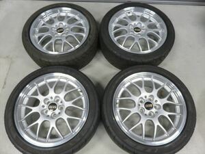 BBS RG-R 215/45R17 ネオバ RG714 鍛造 7J +48 PCD100 5穴 86 BRZ プリウス ADVAN NEOVA 超バリ溝