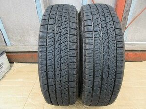 a冬1528 ブリヂストン BLIZZAK VRX2 175/65R15 84Q スタッドレス 中古 2本 ♪ BRIDGESTONE ブリザック