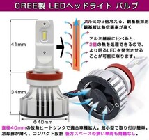 〓超爆光PIAA同等/IPF 72w ZVW30系 前期/後期 プリウス CREE H11 H8 H16 ショートバルブ6500K LEDヘッドライト フォグ車検対応_画像6