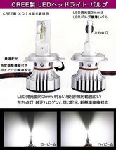 〓超爆光PIAA同等/IPF 72w スズキ エブリィ キャリー パレット スイフトZC ZD 72 CREE LED H4 Hi/Lo ショートバルブ6500K LEDヘッドライト_画像2