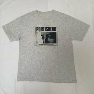 激レア! 1997 Portishead This Day Will Be Their Damnedest Day ヴィンテージ Tシャツ オルタナティブ 英国 80s 90s ロック 音楽 バンド