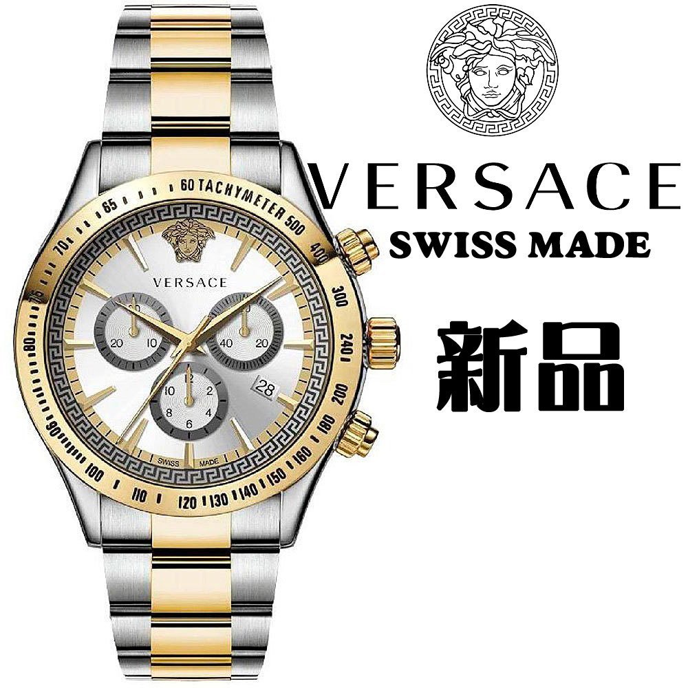 年最新ヤフオク!  versace 時計 メンズの中古品・新品・未使用品一覧