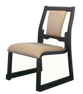 椅子 木製背付き椅子 Ａ型 １０脚 料亭 旅館 神社 お寺 お参り椅子 お詣り椅子