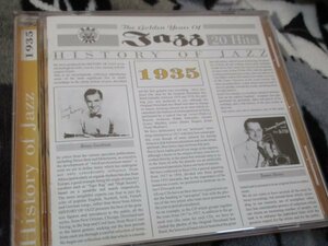 - History Of Jazz 　1935【CD】ファッツ・ウォーラー、デューク・エリントン、ベニーグッドマン、ビリーホリデイ、ルイアームストロング