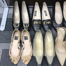 【1円スタート】ハイブランド 有り レディース靴 まとめ CHANEL GUCCI ルブタン BALLY 靴 サンダル パンプス 12点 おまとめ まとめ売り_画像2