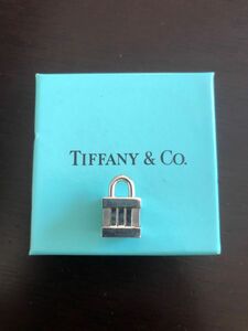 希少 Tiffany&Co. ティファニー アトラスキューブ ドーナツ リンク シルバー チャーム　SV925 南京錠