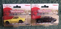 カバヤ MAJORETTE マジョレット ミニカー日本車 セレクション 第一弾 TOYOTA トヨタ TA-22 ダルマ セリカ GT ２台セット 旧車 レトロカー_画像1