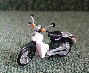 アオシマ 1/32 HONDA SUPER CUB ホンダ スーパーカブ コレクション ガチャ カプセルトイ ミニカー スタンダード グリーン