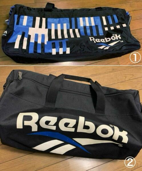 Reebok 大容量 スポーツバッグ ドラムバッグ 2コセット！