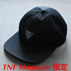 ノースフェイスマウンテン限定 キャップ【Lasting Quality Cap】ブラック 黒 NT02205R 直営店限定 帽子 スタンダード Mountain【送料無料】